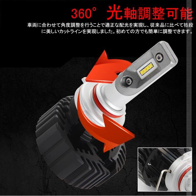 7 PLUS LEDヘッドライト HB3/9005 4500LM 1年保証 2個set Seoul Y19 DC9V~32V 新車検対応 LEDフォグランプ 6500K 360度光軸調整可 取付簡単 電装 パーツ - VULCANS