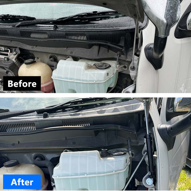 ハイエース 200系 4型 ボンネットダンパー 開閉 純正パネル 純正ボンネット ボルトオン エンジンルーム 補修 パーツ