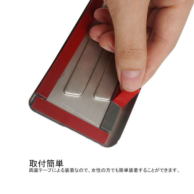 マツダ3 セダン スカッフプレート カーボン調 食刻加工 ステンレス 4PCS サイドガード プロテクター ドレスアップ カスタム 内装 パーツ アクセラ BP系 MAZDA3