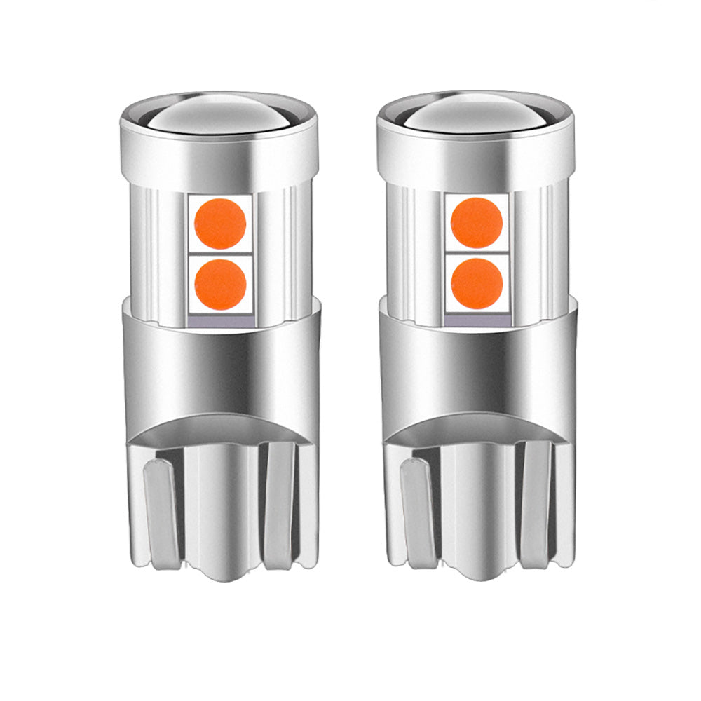 T10/T16 LEDポジションランプ 2個 無極性 ポジション/ナンバー灯などに LEDバルブ レッド/ブルー/ホワイト 3色あり ポジションランプ ウェッジ球 内装 パーツ