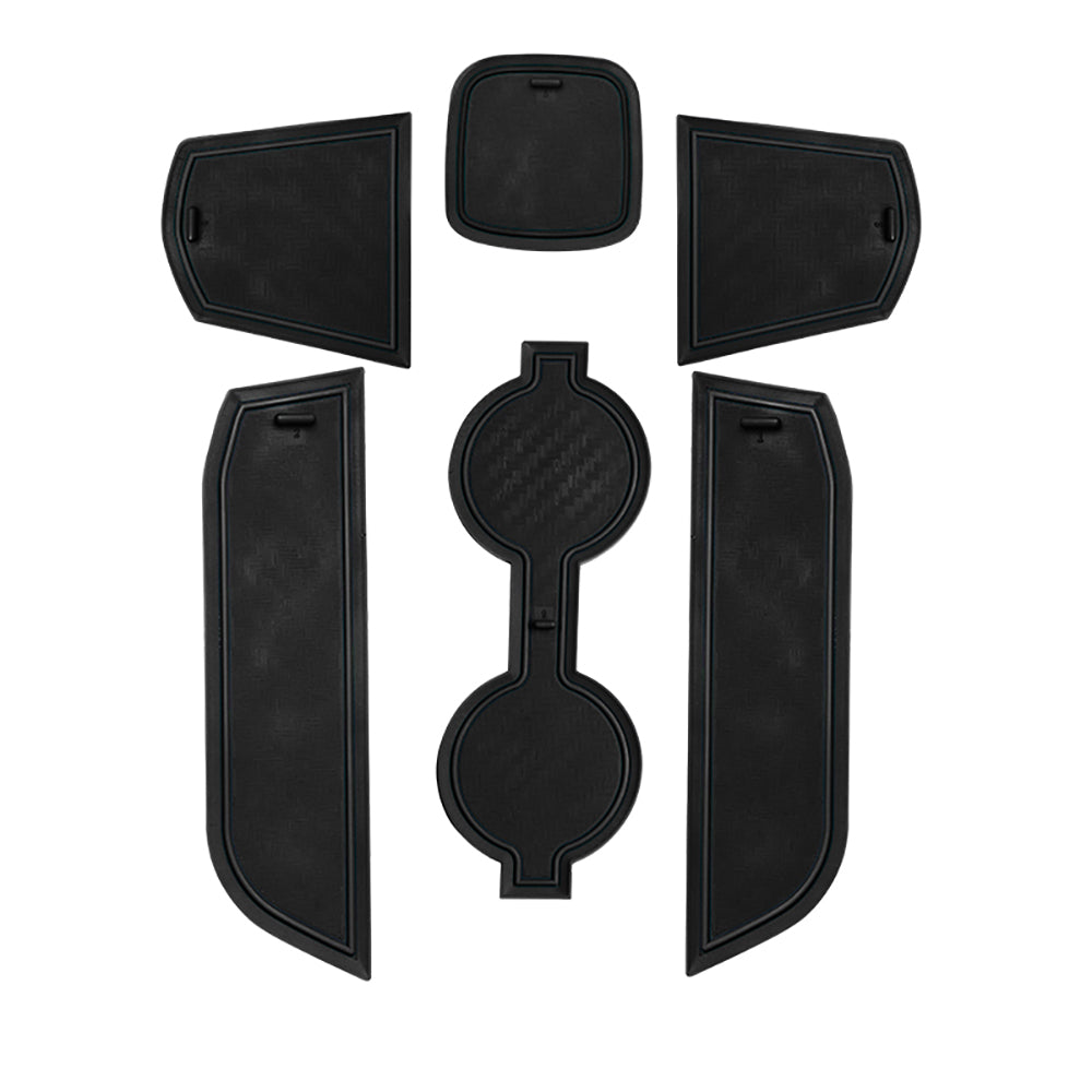 86 ZN8&BRZ ZD8 ドアポケットマット 選べる4色 6枚セット 滑り止めマット インテリアマット 水洗いOK 内装 パーツ キズ防止