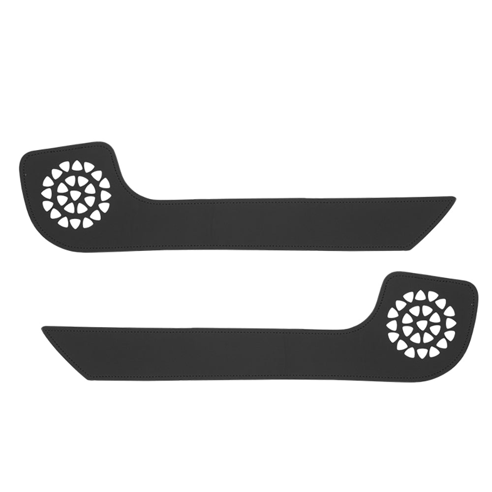 シエンタ10系 ドアキックガード 2色 レザーブラック カーボン調 キズや汚れ防止 2枚 ドアトリム ドアプロテクター 保護 内装 パーツ アクセサリー カスタム