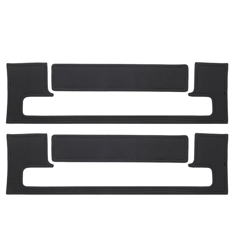 ALPHARD40系 VELLFIRE40系 コンソールキックガード レザーブラック キズや汚れ防止 保護 内装 パーツ アクセサリー カスタム