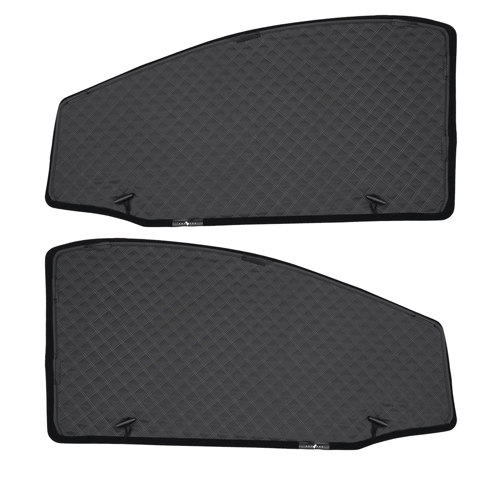 2in1 サンシェード+メッシュカーテン 車種選択可 日除け マグネット式 遮光率99% 断熱 遮熱 4層構造 日よけ インテリア カーテン 内装 パーツ 紫外線 UVカット