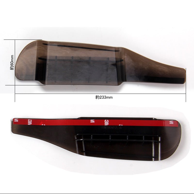 汎用 サイドミラーバイザー ドアミラーバイザー PVC ベンチレーション機能付 ドアミラーカバー ガーニッシュ ミラートリム 外装 パーツ カスタム エアロ ホンダ - VULCANS