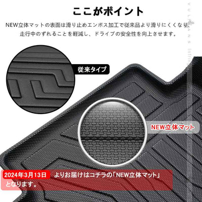 シエンタ10系 5人乗り 3Dラゲッジマット ラゲージトレイ 汚れ防止 TPE材質 立体 カーマット ズレ防止 内装 カスタム パーツ アクセサリー 防水 アウトドア - VULCANS