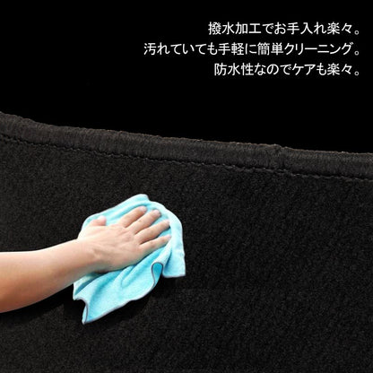 クラウンアスリート 210系 ガソリン車用 ラゲッジマット 1PCS ブラック CROWN 内装 パーツ キズ防止 荷室 トランク アクセサリー カスタム - VULCANS
