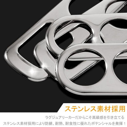 ホンダ オデッセイ ハイブリット ルームランプ ガーニッシュ カバー 4P エアコン ガーニッシュ カスタム パーツ アクセサリー 内装 ドレスアップ ODYSSEY - VULCANS