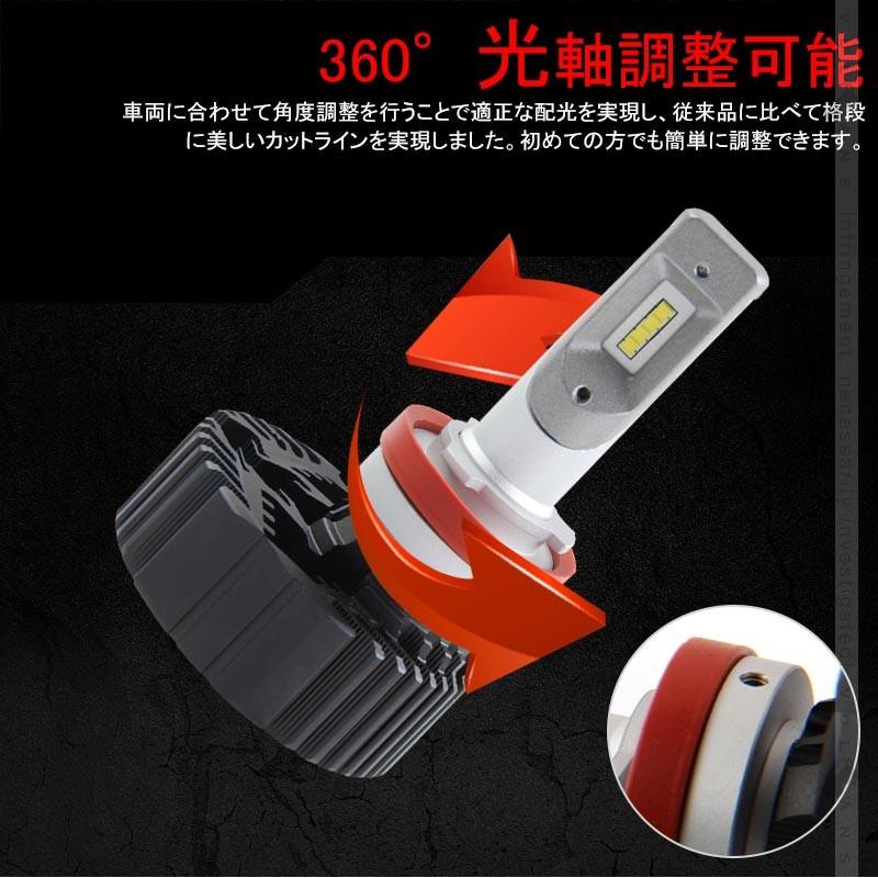 7 PLUS LEDヘッドライト H8/H11/H16JP 4500LM 1年保証 2個set Seoul Y19 DC9V~32V 新車検対応 LEDフォグランプ 6500K 360度光軸調整可 取付簡単 電装 パーツ - VULCANS