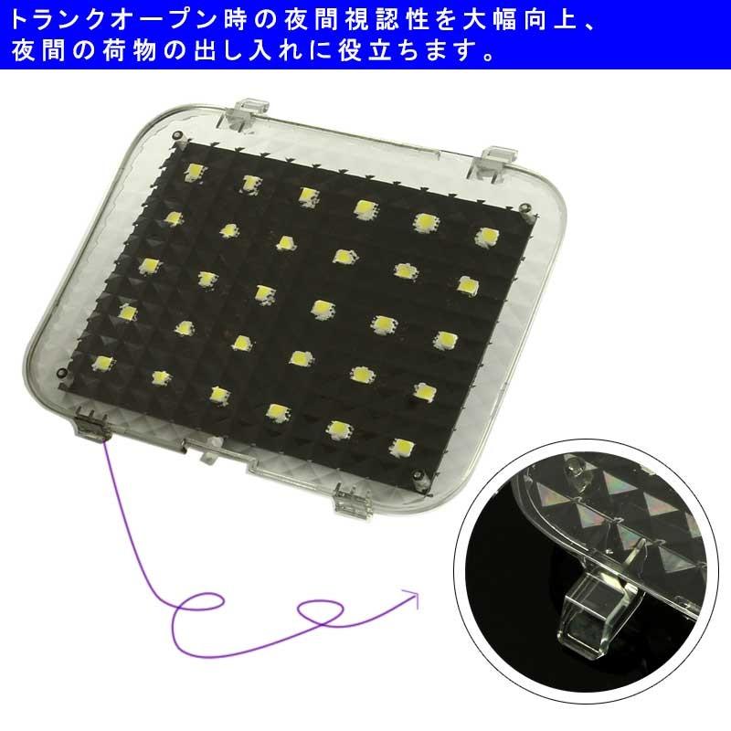TOYOTAエスティマ30系専用パーツ増設用LEDルームランプラゲッジランプ