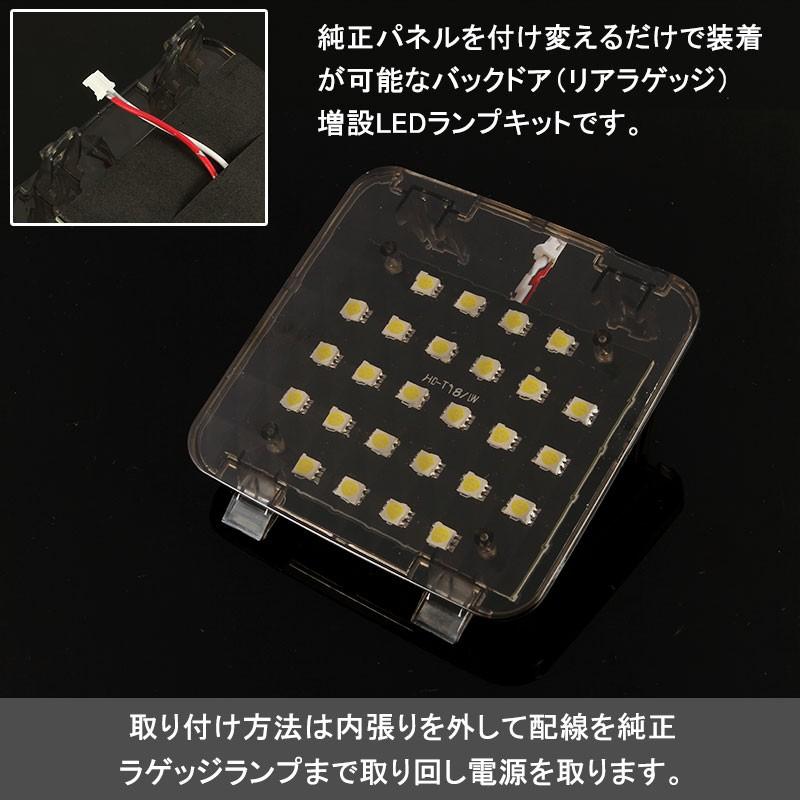 TOYOTA アルファード20系/ヴェルファイア20系 増設用LED ルームランプ バックドアランプ ラゲッジLEDランプ 増設キット