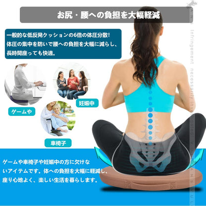 ジェル内蔵 円型 低反発クッション 選べる3色 ゲルクッション チェアクッション チェアパッド 座面クッション ジェルクッション 座布団 椅子 オフィスワーク