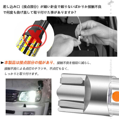 ヴォクシー 90系 2色切替 ウィンカーポジションバルブ 選べる3カラー デイライト ライト ランプ 明るい 取付簡単 外装 パーツ