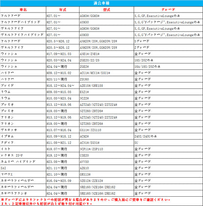 ヴェルファイア 30系 アルファード 30系 LEDリフレクター SMD仕様 36連SMD ブレーキランプ LEDリフレクターランプ ブレーキ/ポジション連動 左右seT