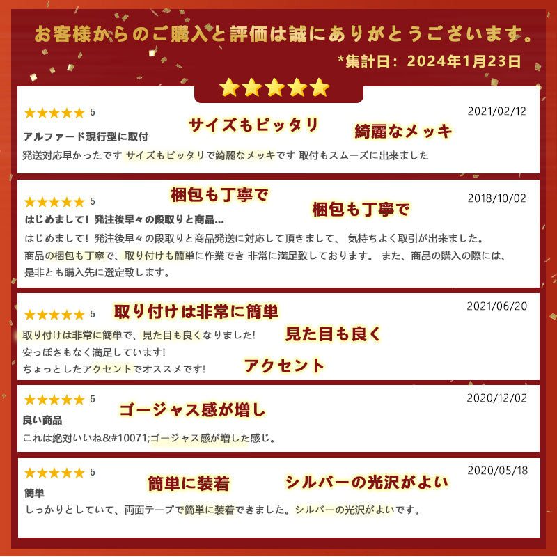 アルファード 30 ヴェルファイア 30系 専用設計 インテリアパネル ドアスイッチ周り シートスイッチカバー 3D立体 ABSメッキ シートスイッチガーニッシュ 内装