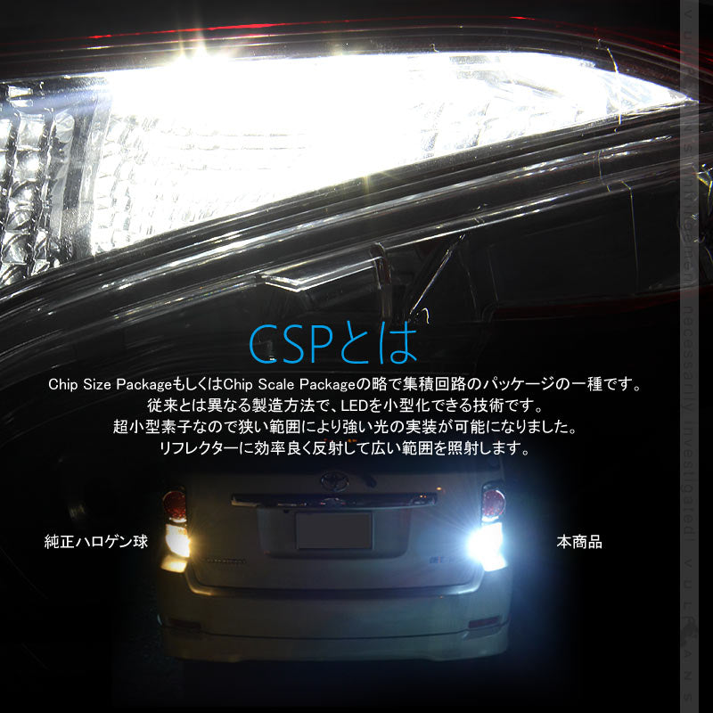 T16 LEDバックランプ 1100ルーメ IP65 9V?30V  粗線設計 1年保証 無極性 LED バルブ 2個 アルミヒートシンク ホワイト 6500K 360°発光 バックランプ  C-HR