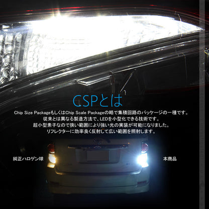 T16 LEDバックランプ 1100ルーメ IP65 9V?30V  粗線設計 1年保証 無極性 LED バルブ 2個 アルミヒートシンク ホワイト 6500K 360°発光 バックランプ  C-HR