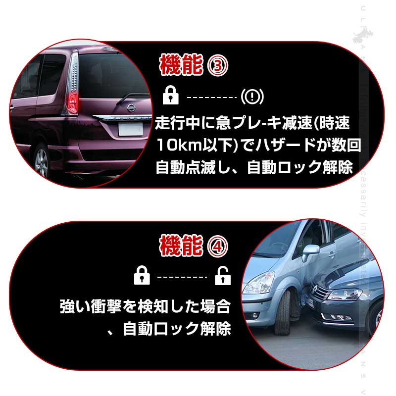 OBD車速感知 オートドアロックキット OBD2 OBD 日産 専用 配線不要 取付簡単 パーツアクセサリー カプラーオン ハザード連動 パーキング オート ドアロック