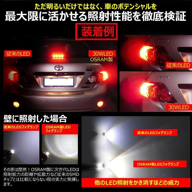 30W プロジェクター LEDシングル球 S25s/1156/BA15S LEDバルブ LED ライト 汎用 12V アルミヒートシンク 白 ホワイト パーツ 電装品 2個