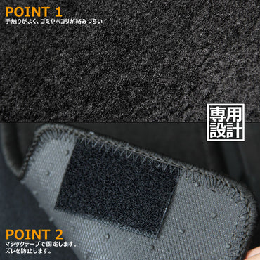 ヴェルファイア30系 アルファード30系 ガソリン車 7人乗り フロント リア ラゲッジ フロアマット ラゲッジマット カーマット 内装 カスタム パーツ