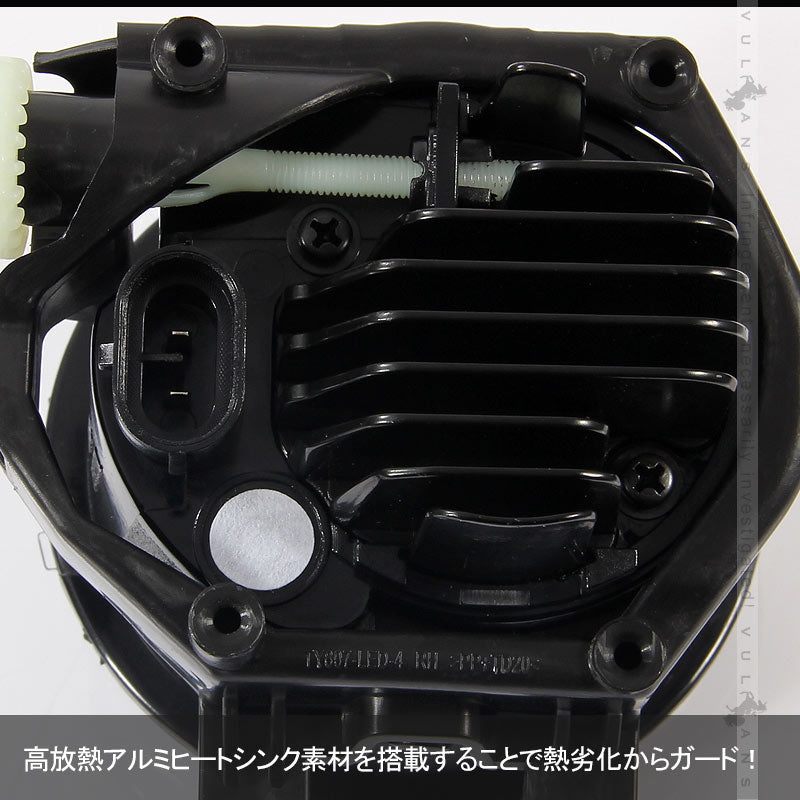 トヨタ 純正風 LEDフォグランプ LED フォグランプ 4インチ CREE製 プロジェクター デイライト バルブ メッキ 純正交換