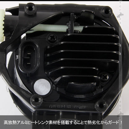 トヨタ 純正風 LEDフォグランプ LED フォグランプ 4インチ CREE製 プロジェクター デイライト バルブ メッキ 純正交換