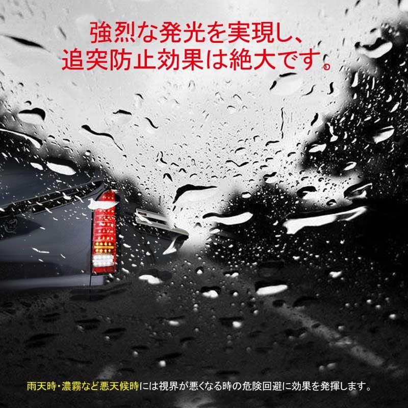 ハイエース200系 1型~5型 フルLEDテールランプ 左右セット ファイバー ブレーキランプ バックランプ ウインカーランプ クリア仕様 外装パーツ