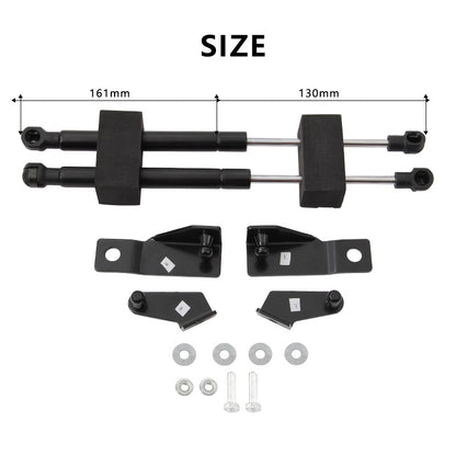 アルファード ヴェルファイア 30系 専用設計 ボンネットダンパー 純正ボンネット ボルトオン エンジンルーム 日本語取説付