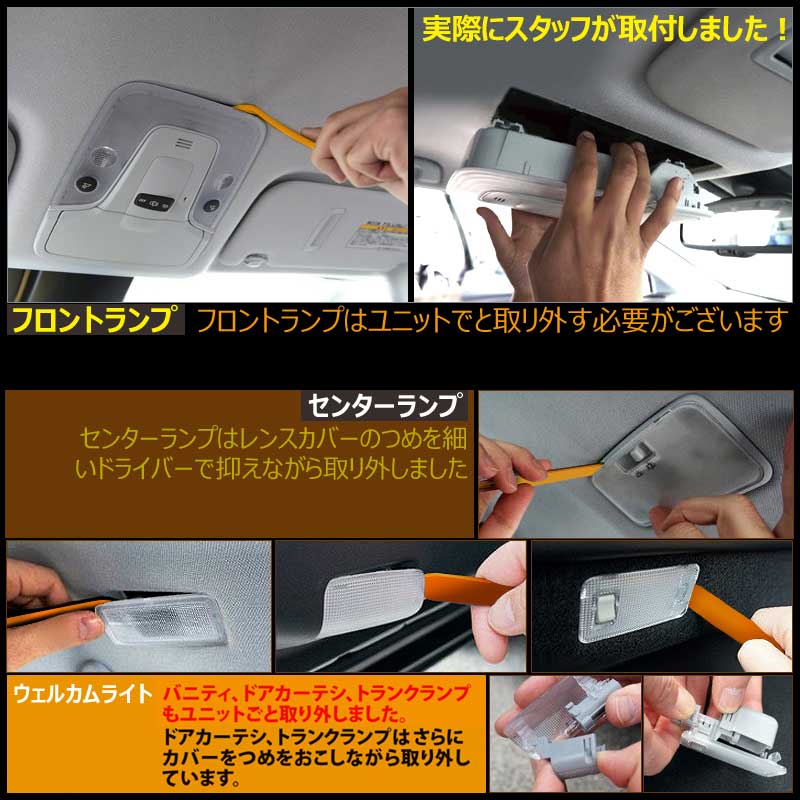 プリウス50系 調光式 LEDルームランプ 136連SMD 16段階調節可能 高輝度LED採用 リモコン付