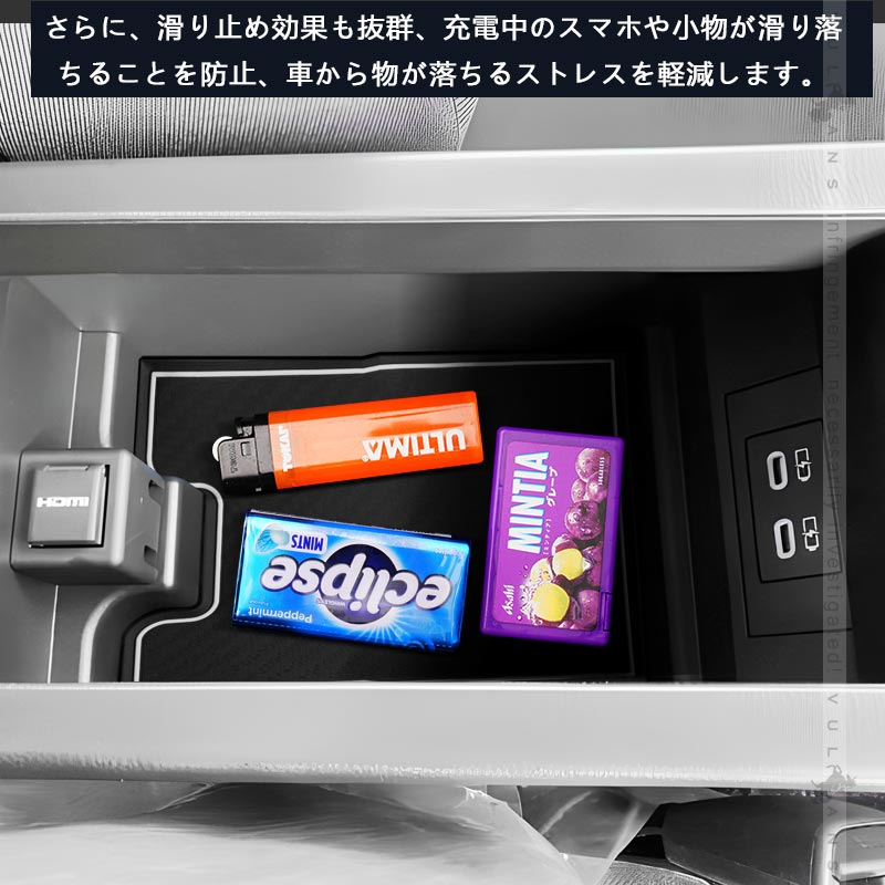 プリウス MXWH60/ZVW60 60系 ドアポケットマット 4色あり 23枚 滑り止めマット ラバーマット 取説付 インテリアマット 水洗いOK 内装 パーツ キズ防止 トヨタ