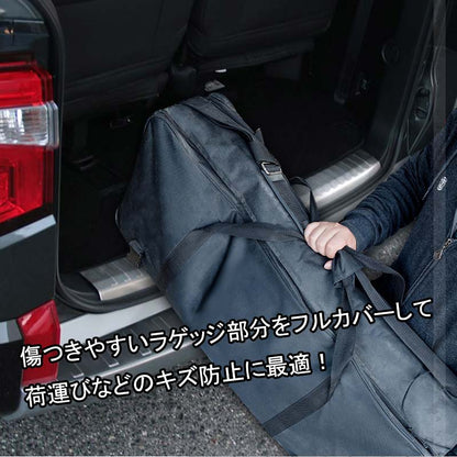 新型デリカD:5専用 ラゲッジステップガード シルバーヘアライン仕上げ 1PCS ステンレス製 トランク リア ラゲッジ プレート エアロ 内装 DELICA D：5