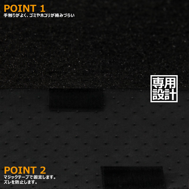 VOXY/NOAH ノア・ヴォクシー 80 80系 フロアマット サイド ステップマット エントランスマット 2P 内装 パーツ