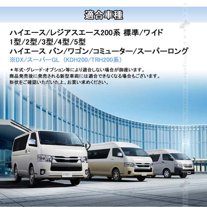 ハイエース 200系 ツイーターパネルキット ピラーパネル ツイーター 車載スピーカー カースピーカー ドアピラー