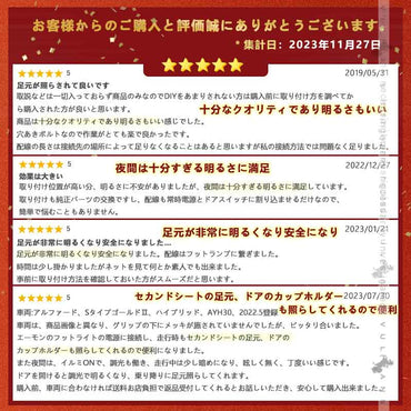 アルファード30 30系 ヴェルファイア30 30系 LEDウェルカムライト LEDフットランプ ウエルカムランプ 2個 ホワイト