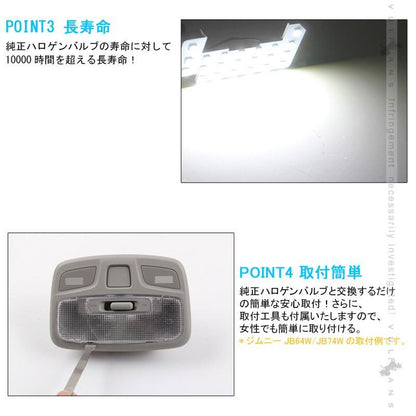 ヴェゼル RU系 LED ルームランプ 3点セット LED72個 専用工具付 ホワイト 3chip SMD ルーム球 ライト 内装 カスタム パーツ