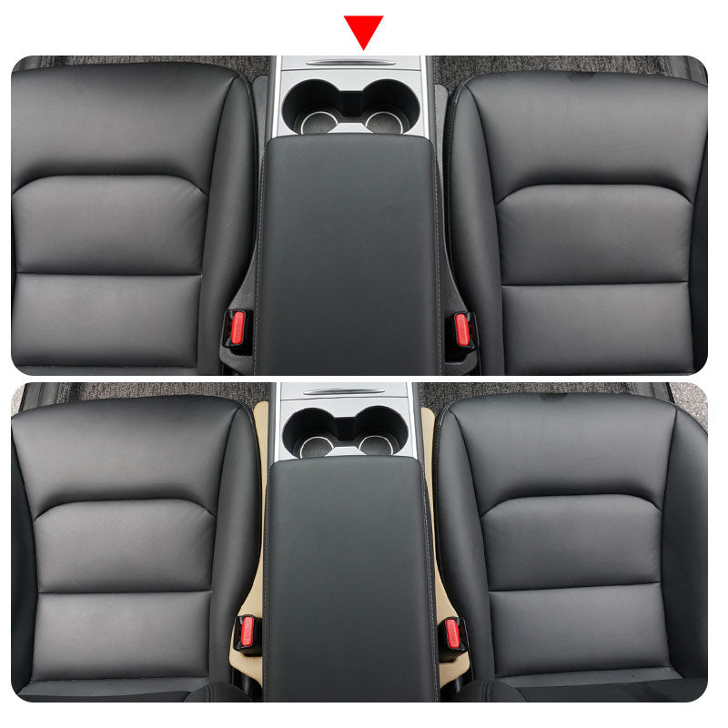 車用 隙間埋めクッション 2本 5カラー センターコンソール シートパッド シートサイドクッション スペーサー 便利グッズ 運転席 助手席 落下防止 内装 パーツ