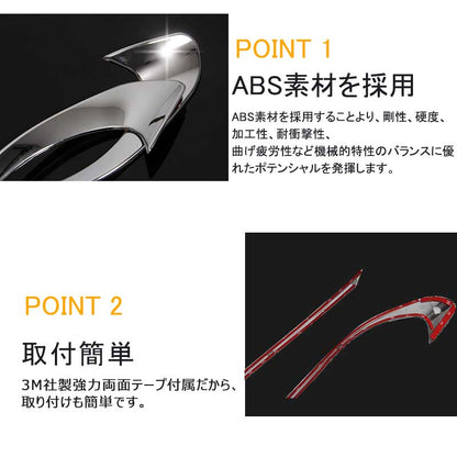 VEZEL ベゼル ヴェゼル前期 ABSメッキ フォグランプ ライン ガーニッシュ フォグ 左右セット ガーニッシュ 外装 パーツ
