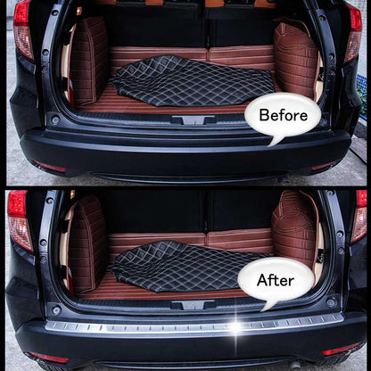 VEZEL ベゼル ヴェゼル ステンレス リアバンパーステップガード キッキングプレート バック カバー ステッププレート ステップボード