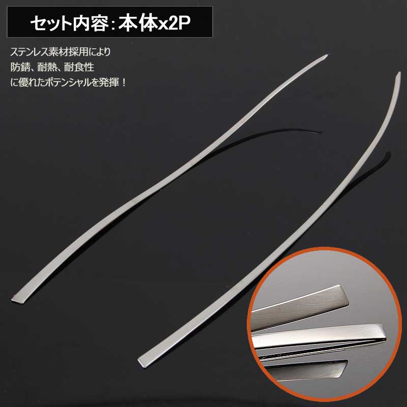 VEZEL ホンダ ベゼル ヴェゼル センターポケットガーニッシュ センターコンソールガーニッシュ カスタム内装パーツ 2P