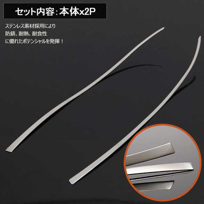 VEZEL ホンダ ベゼル ヴェゼル センターポケットガーニッシュ センターコンソールガーニッシュ カスタム内装パーツ 2P