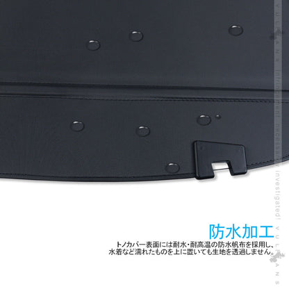 CX-5 KF トノカバー 1PCS ロールシェード プライバシー保護 ラゲッジ収納 PVC帆布 内装 カスタム パーツ アクセサリー エアロ 日よけ CX5