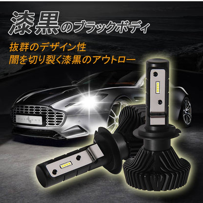 H7 LEDヘッドライト LEDフォグランプ 4500LM 40W 12V24V 2個set 取付簡単 電装品 カー用品 車 パーツ