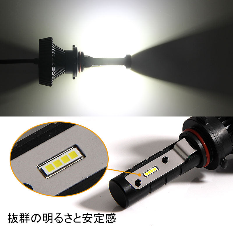 HB3/9005 LEDヘッドライト LEDフォグランプ 4500LM 40W 12V24V 2個set 取付簡単 電装品 カー用品 車 パーツ