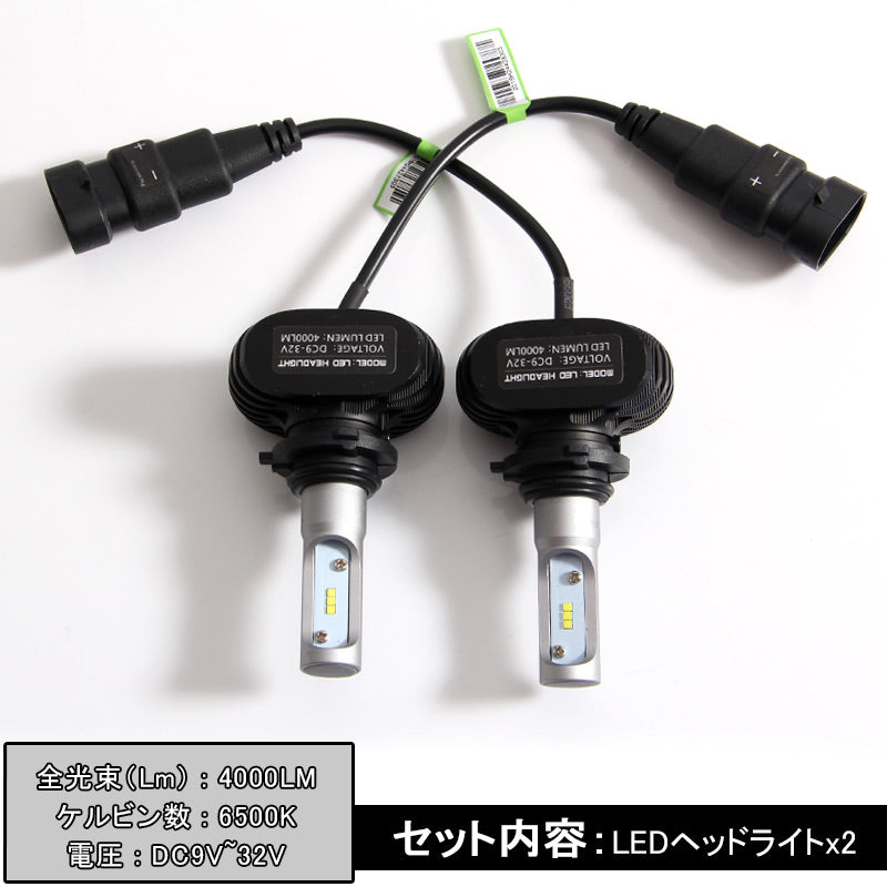 HB4/9006 LEDヘッドライト LEDフォグランプ 8000LM ワンピース 一体型 SEOUL CSPチップ DC9V~32V 取付簡単 電装品 パーツ