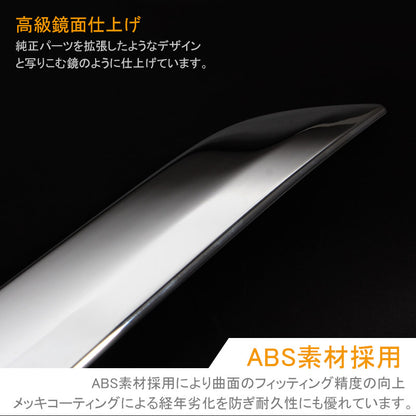 トヨタ SIENTA シエンタ 170系 ABSメッキ リアガーニッシュ ラゲッジドア リア エンブレム下 ガーニッシュ 外装 パーツ アクセサリー