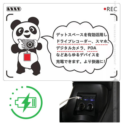 プリウス50 50系 シガーソケット 増設用キット アクセサリー増設キット USBポート 増設用USB付シガーソケット 3ポート 電源増設キット 増設電源パネル