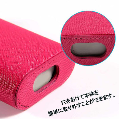 PloomTECH プルームテック ケース カバー Ploom TECH プルーム テック 電子タバコ iQOS 電子タバコ ヒートスティック キャリーケース ショッキングピンク