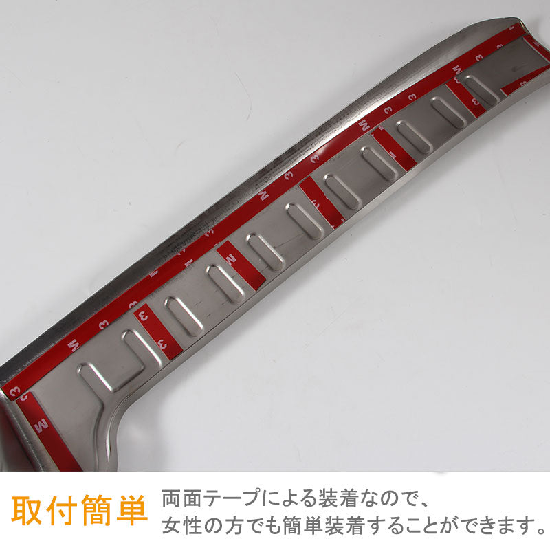 新型 セレナ C27 ラゲッジスカッフプレート SUS304ステンレス G X S ハイウェイスター リア ガーニッシュ スカッフボード 傷予防 内装品 パーツ 日産