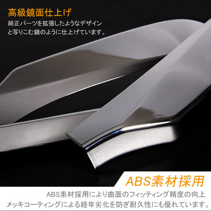 SERENA C27 セレナ C27 ハイウェイスター系 リア バンパー ガーニッシュ ABSメッキ ドレスアップ カスタム アクセサリー パーツ