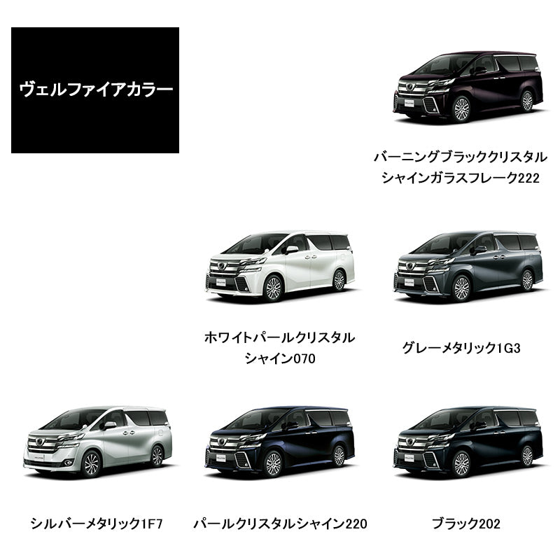 アルファード ヴェルファイア 30系 サブミラー スムージングカバー ABS 純正カラー対応 070 フェンダーミラー サイドアンダーミラー トヨタ ALPHARD VELLFIRE